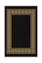 Conceptum Alfombra de 50 x 80 cm con Diseño 3D Multicolor